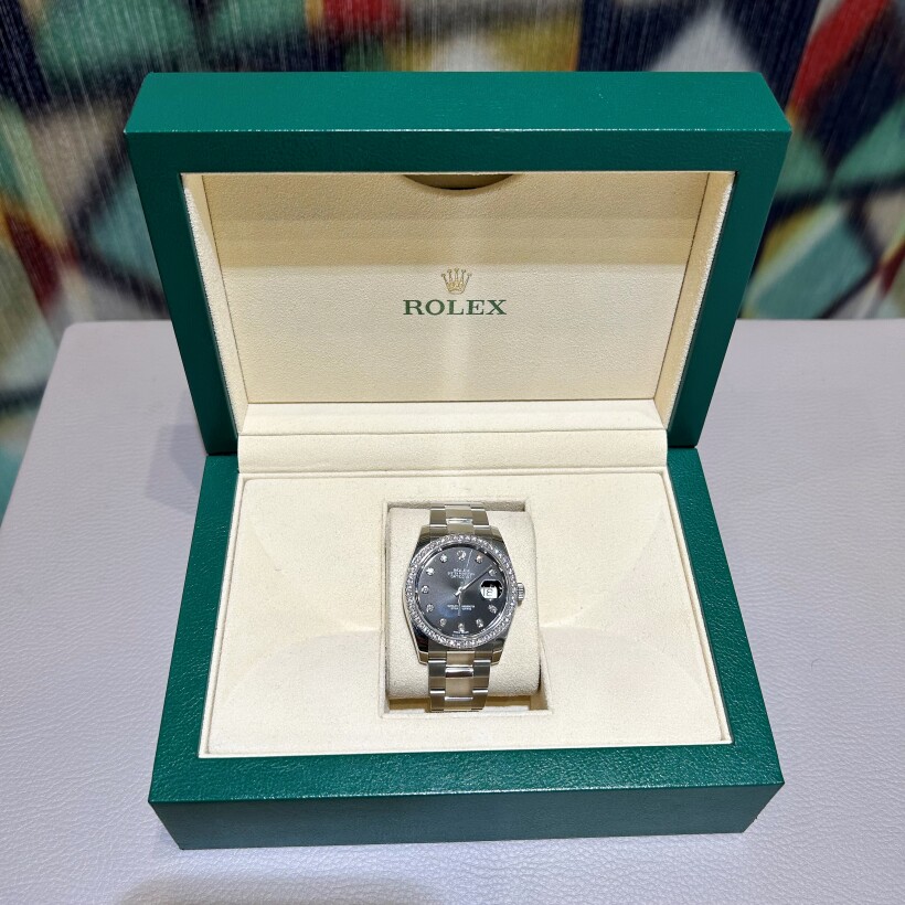 Montre ROLEX Datejust diamants