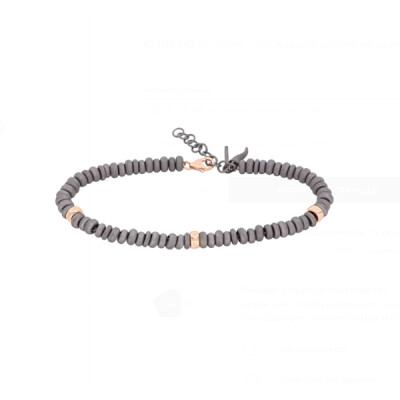 Bracelet Rullière Bernard en titane et diamant noir