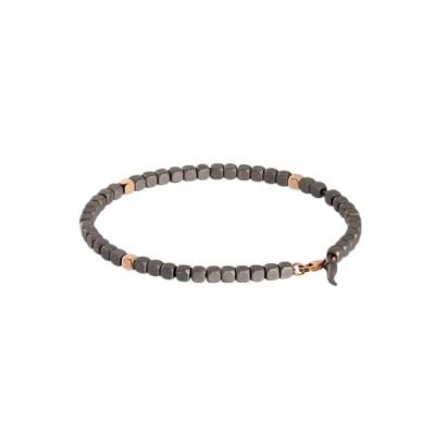 Bracelet Rullière Bernard en titane et diamant noir