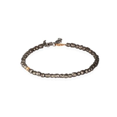 Bracelet Rullière Bernard en titane et diamant noir