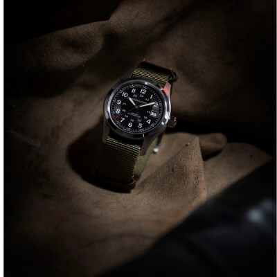 Montre HAMILTON x Call of Duty Khaki Field Auto 38 mm H70475930