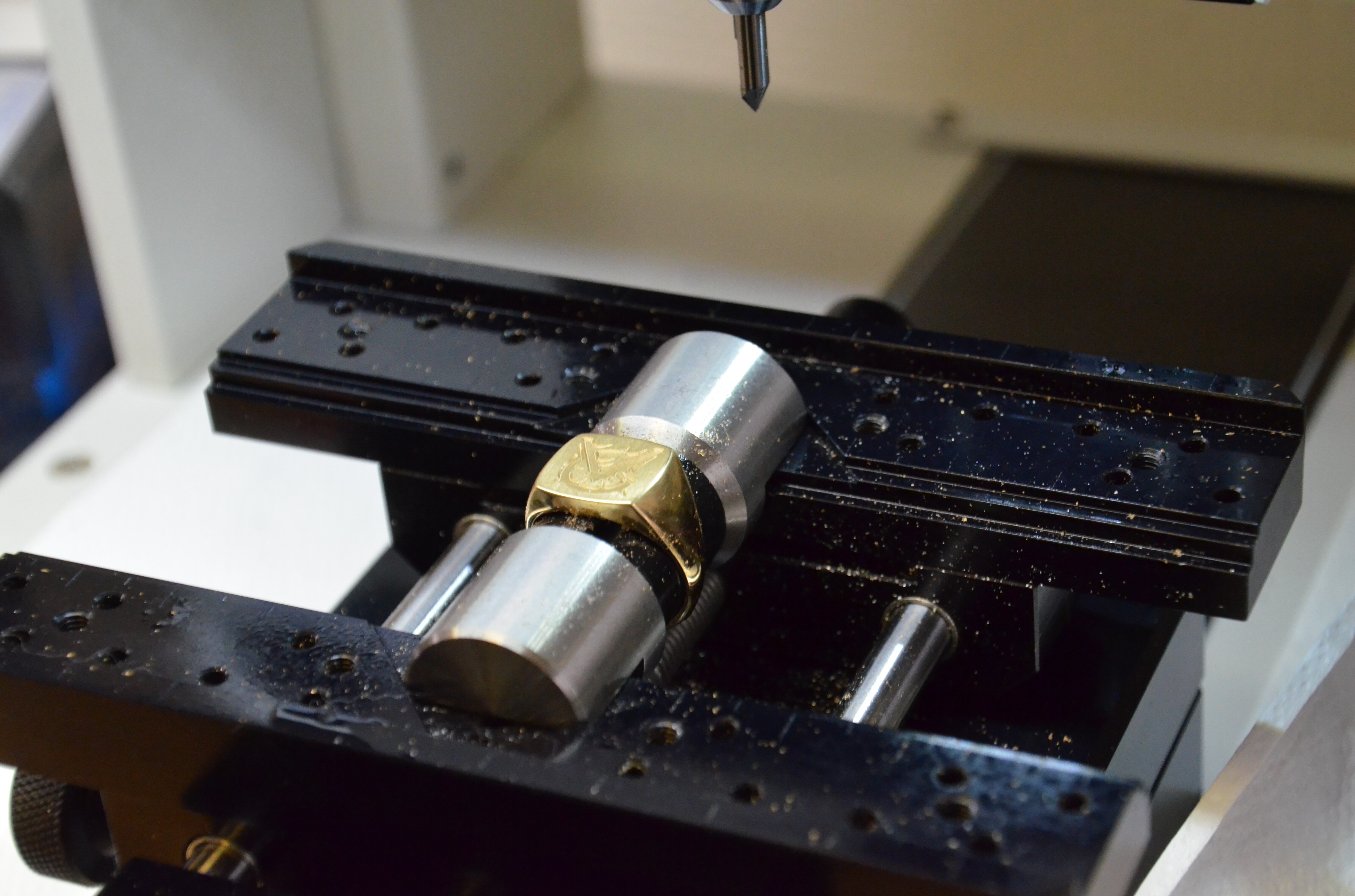 Gravure sur bijou