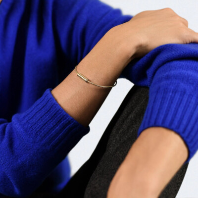 Bracelet le gramme Câble en or jaune poli, 11 grammes