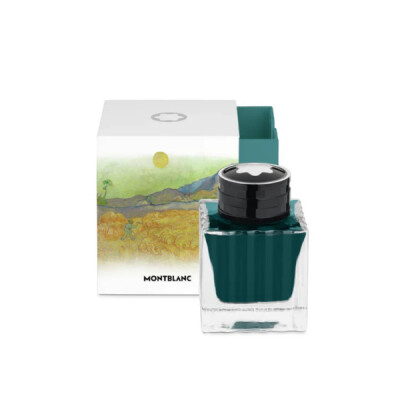 Encrier 50 ml, turquoise, Hommage à Vincent van Gogh