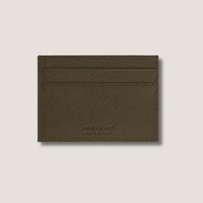 Porte-cartes 5cc en Cuir Sartorial