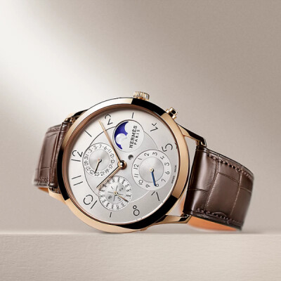 Montre Slim d'Hermès Quantième Perpétuel