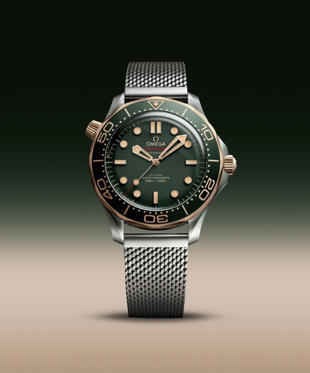 New OMEGA Seamaster Diver 300M in Titanium and Bronze Gold