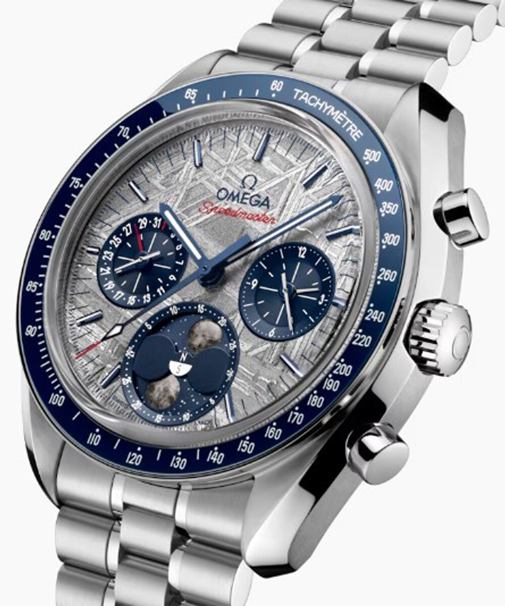 Omega Launches The Speedmaster Moonphase Meteorite