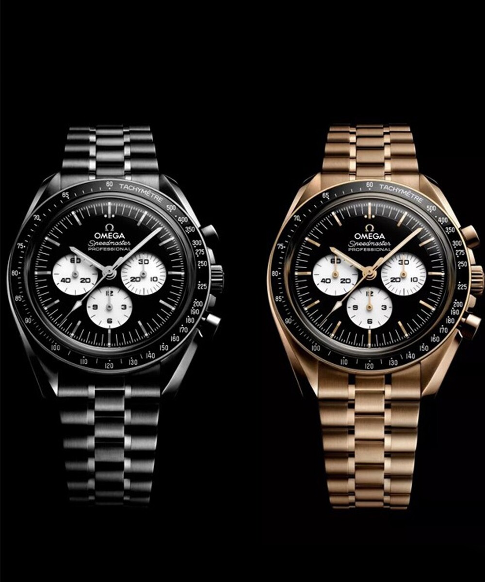 OMEGA Launches Speedmaster Moonwatch in Black and White
