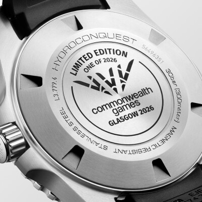 Longines HydroConquest Commonweath Games 39mm L3.779.4.09.9 watch