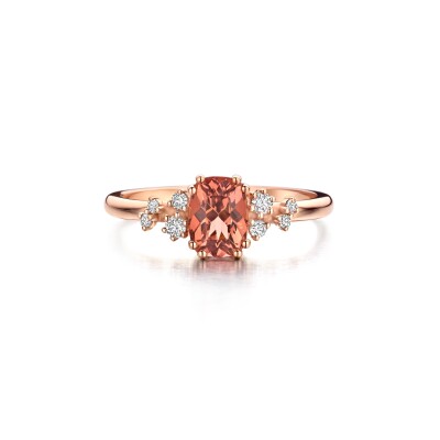 CANDY COLLECTION - TOURMALINE AND DIAMONDS - 18KT ROSE GOLD