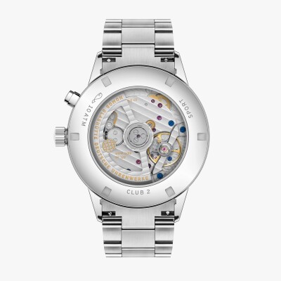 Club Sport neomatik Worldtimer silver