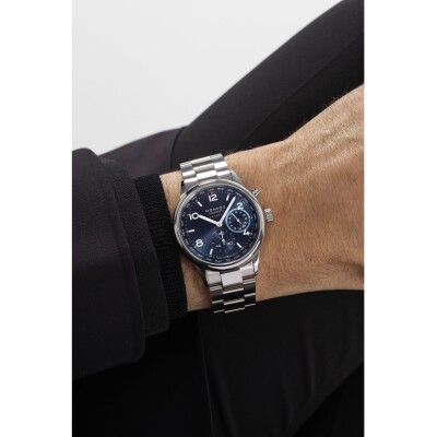 Club Sport neomatik Worldtimer silver