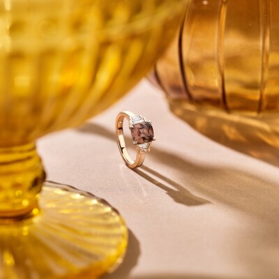 CANDY COLLECTION - NATURAL ZIRCON - 18KT ROSE GOLD