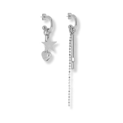 Boucles d'oreilles Cure - acier