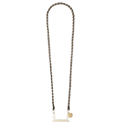 CHAINE LONGUE LOU NOIR 120 CM
