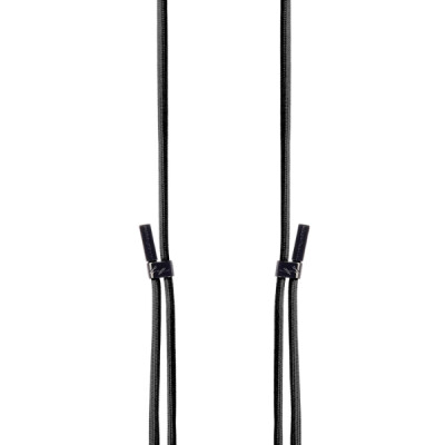 CORDON UNI NAE NOIR réglable de 90 cm à 170 cm