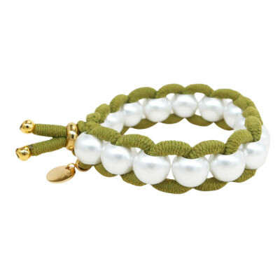 BICHOUS® tissés perles - Vert olive