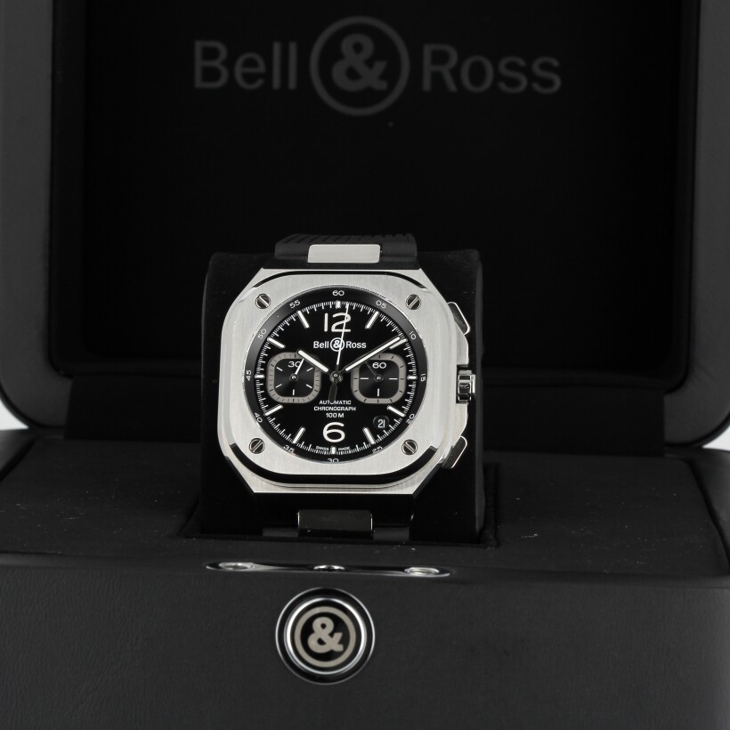 Montre Bell & Ross BR O5 Chrono Black Steel