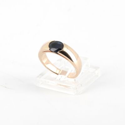 Bague jonc Saphir