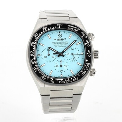 MKII -Turquoise chronograph-