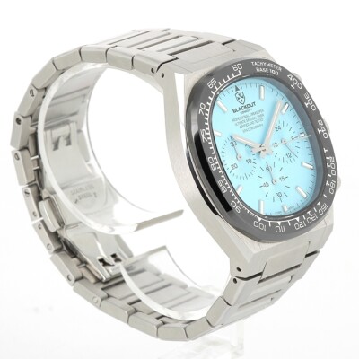 MKII -Turquoise chronograph-
