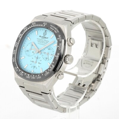 MKII -Turquoise chronograph-