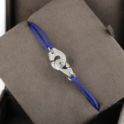 Menottes  R12 en or blanc et diamants