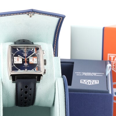 Monaco Chronograph x Gulf Automatic 39mm