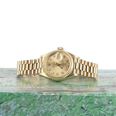 Datejust 26mm cadran serti