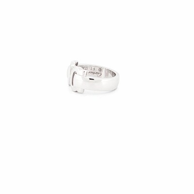 Occasion Bague Cartier Double C en or blanc