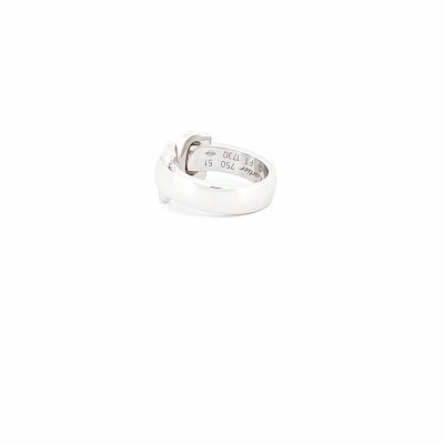 Occasion Bague Cartier Double C en or blanc