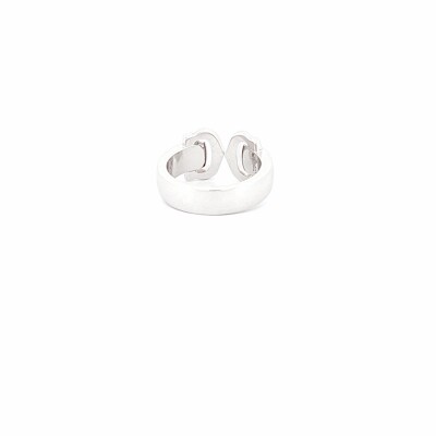 Occasion Bague Cartier Double C en or blanc
