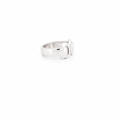 Occasion Bague Cartier Double C en or blanc
