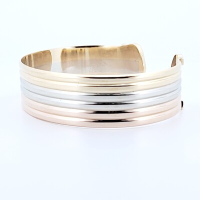 Occasion Bracelet double C de Cartier – Bracelet jonc ouvert
