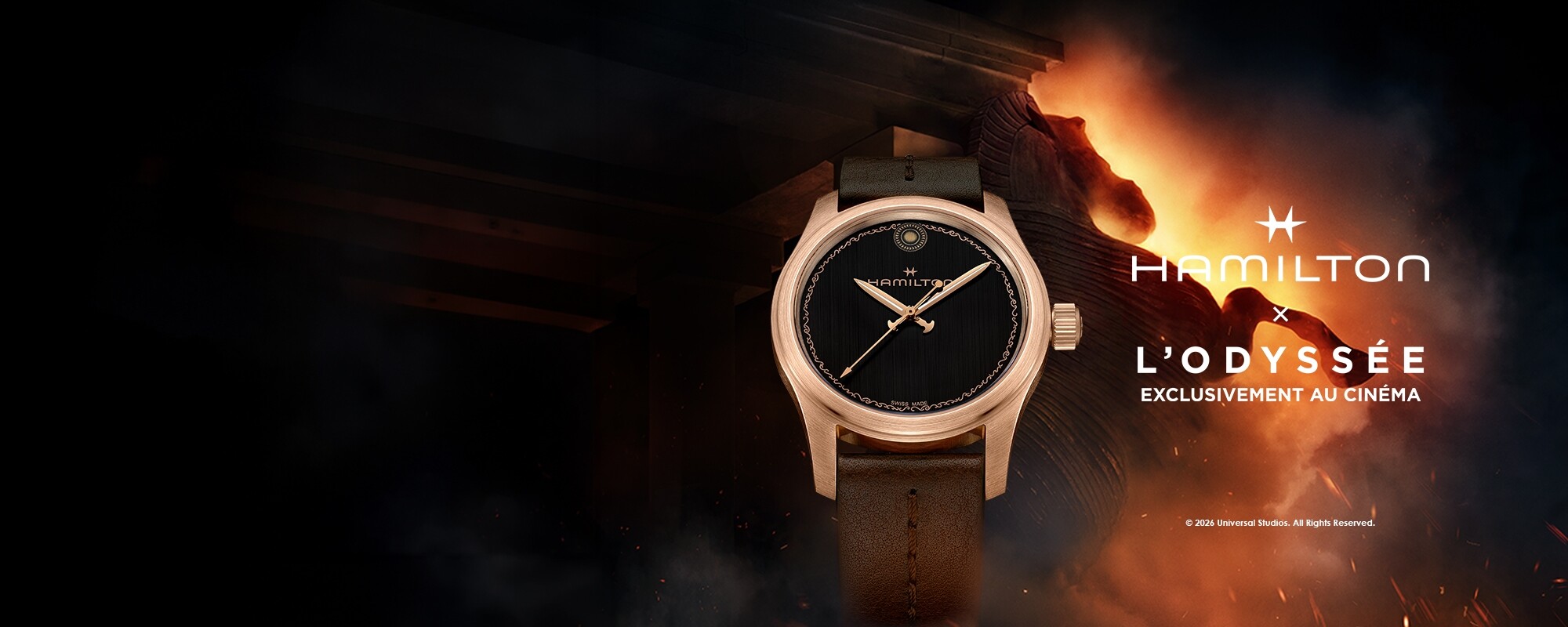 Les montres Hamilton chez bijouterie Tisseront
