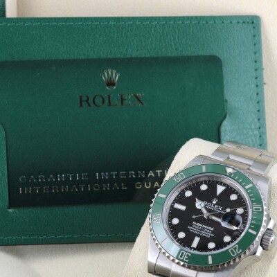 Submariner lunette verte