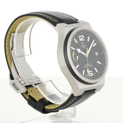 Montre TUDOR Northflag boîtier en acier, 40mm, bracelet en cuir noir