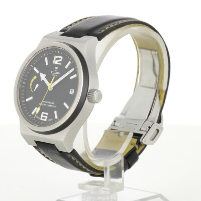 Montre TUDOR Northflag boîtier en acier, 40mm, bracelet en cuir noir
