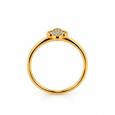 Bague Trèfle Eclat