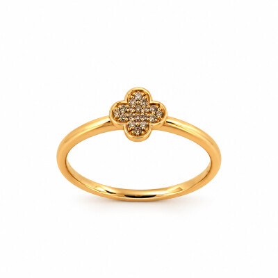 Bague Trèfle Eclat