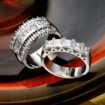 White gold Diamond rings