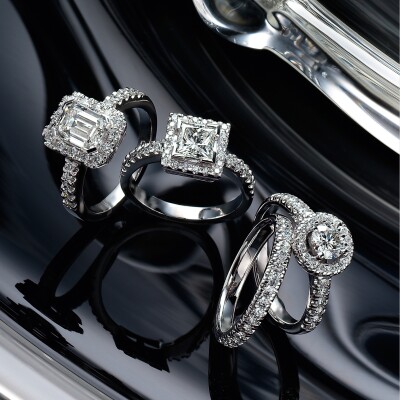 White gold Diamond rings