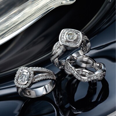 White gold Diamond rings