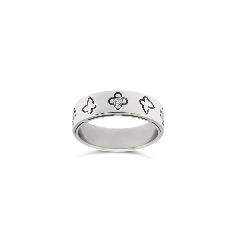 Bague Vaneste en or blanc et 3 diamants