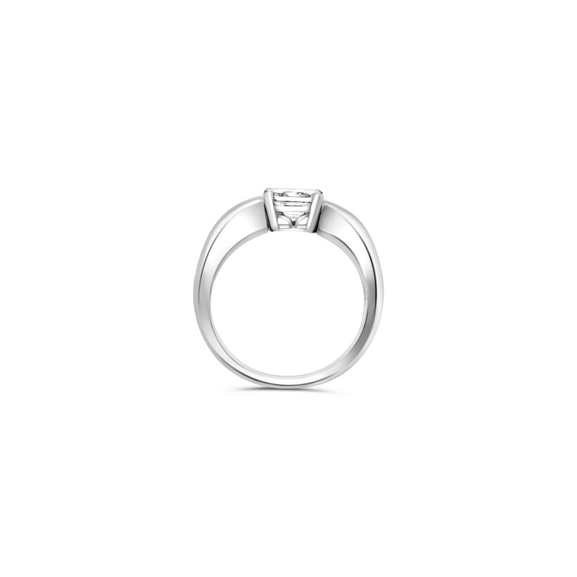 Bague d\'occasion en or blanc et diamant