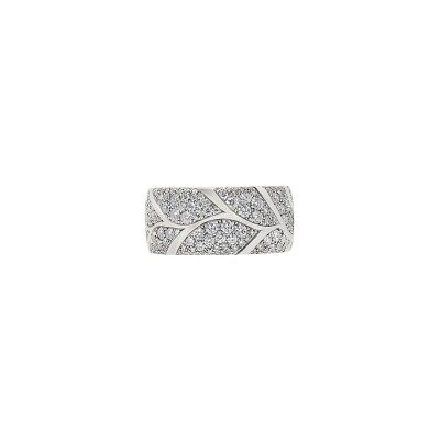 Bague Vaneste Leaves en or blanc et diamants