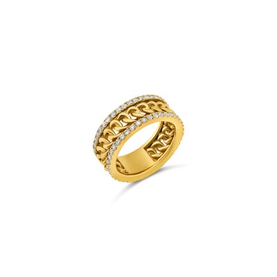 Bague Vaneste en or rose et diamants