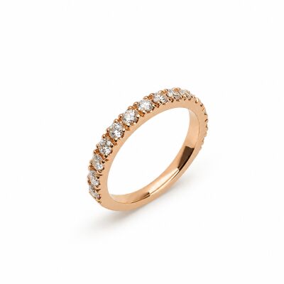 Alliance Allure or rose et diamnts 0,63 carat