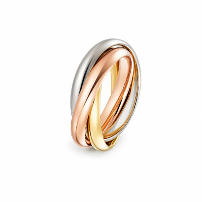 Bague Union or blanc, or rose, or jaune